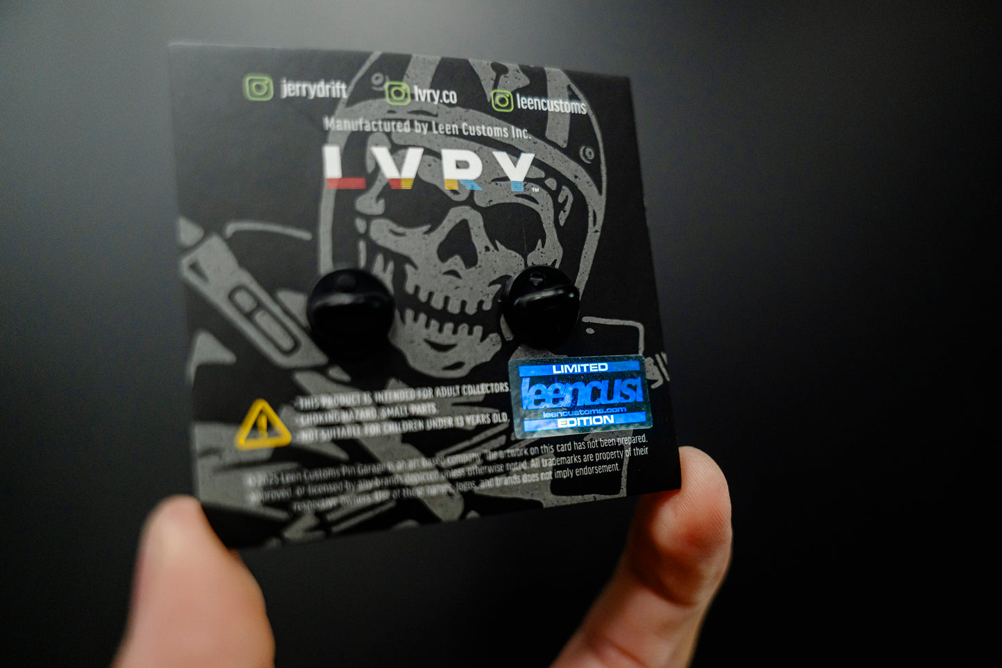 Jerry Johnson x LVRY x Leen Customs Pin