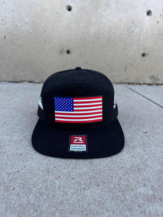American Flag Hat | 7 Panel