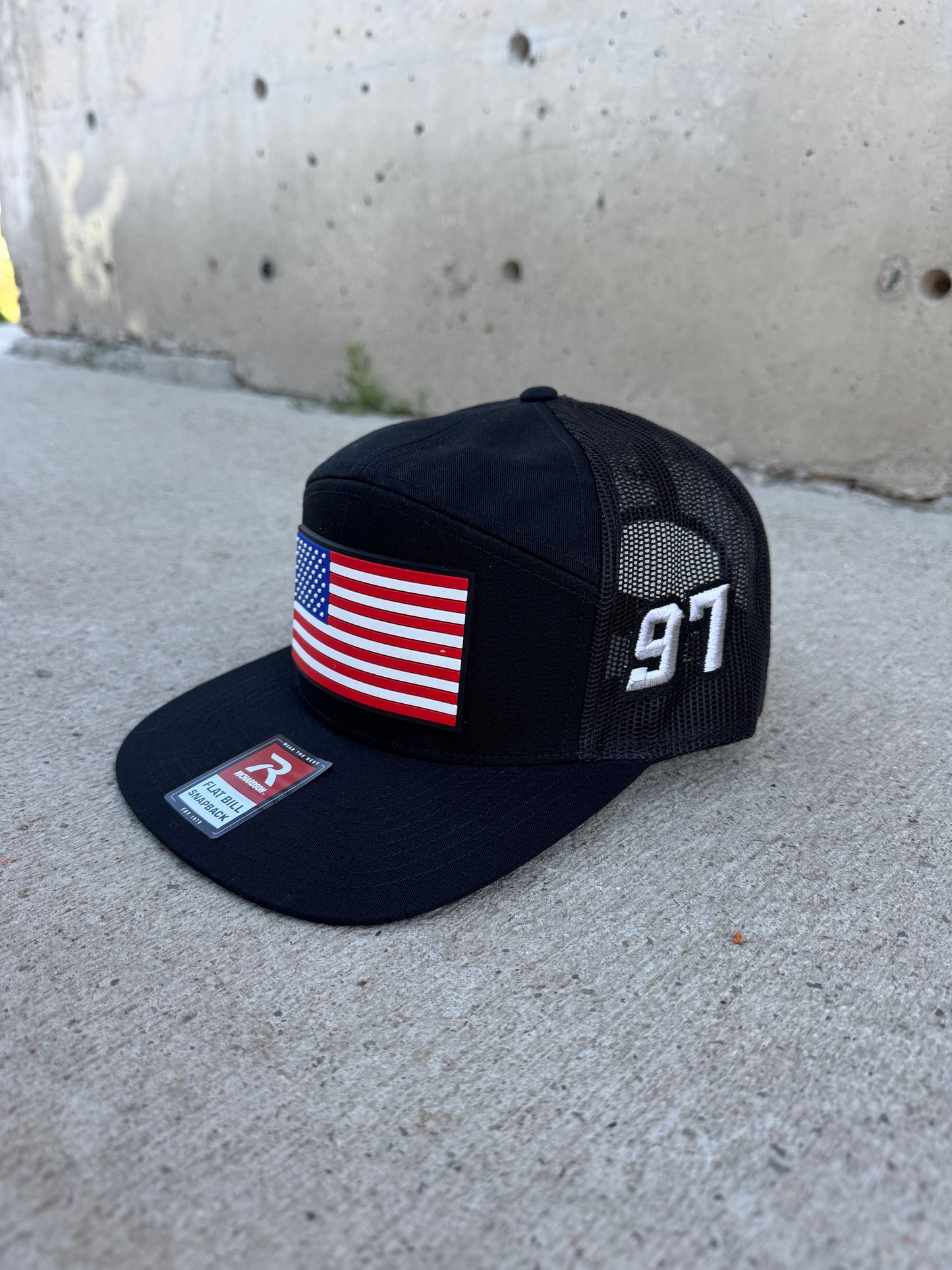 American Flag Hat | 7 Panel