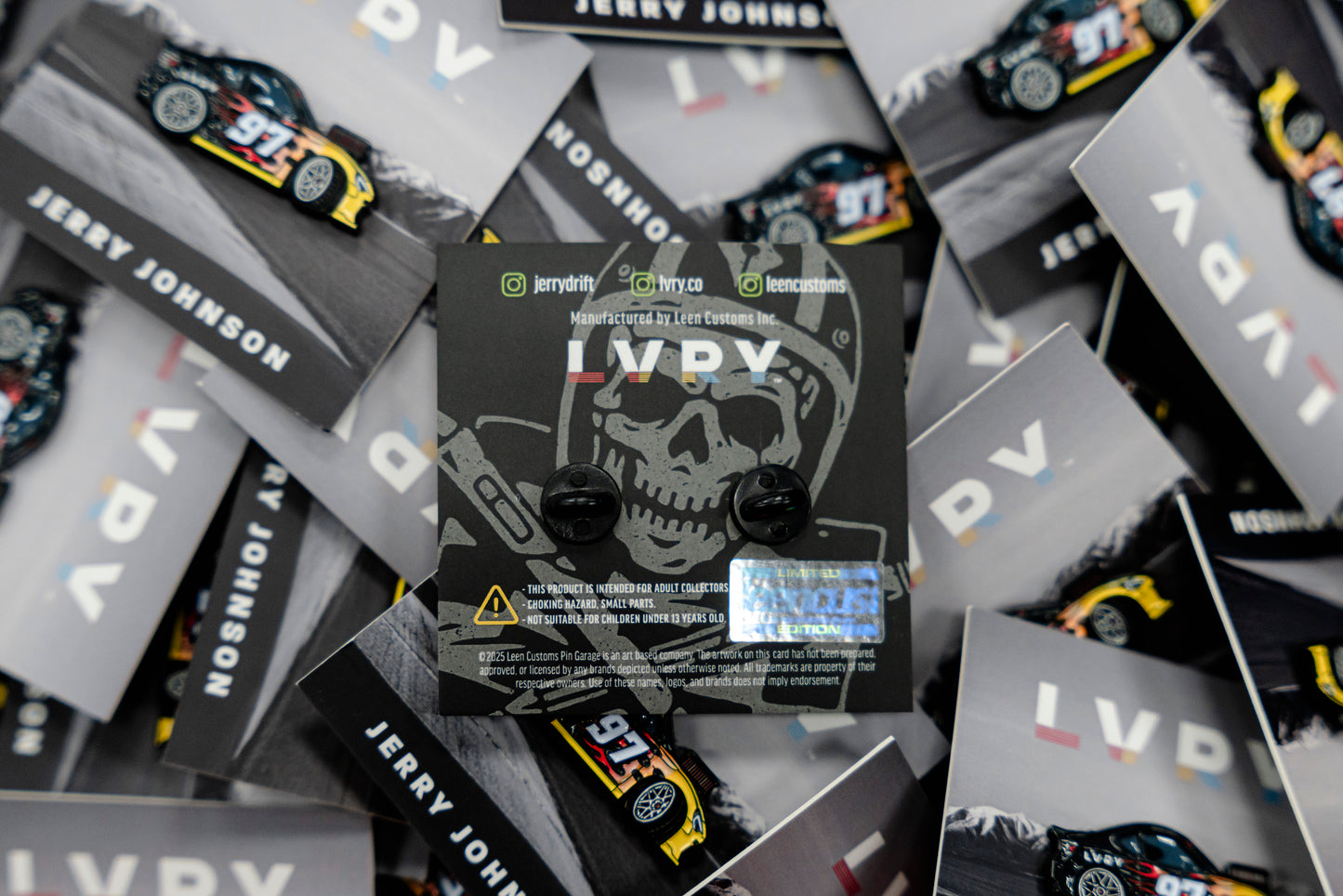 Jerry Johnson x LVRY x Leen Customs Pin